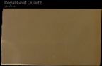 ROYAL GOLD QUARTZ CALL 0422 104 588 ABOUT THIS MATERIAL